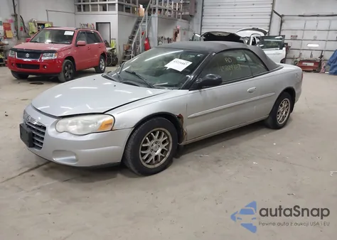 2004 Chrysler Sebring Lxi z USA, uszkodzony, nr VIN 1C3EL55R54N107236